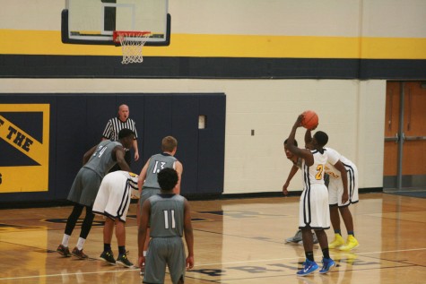 Fraser's Shawn Jackson (21) shoots his only free throw of the night.