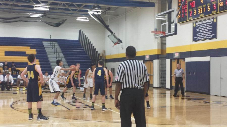 Frasers Ken Pham shoots a free throw late in the 4th quarter against Port Huron Northern 