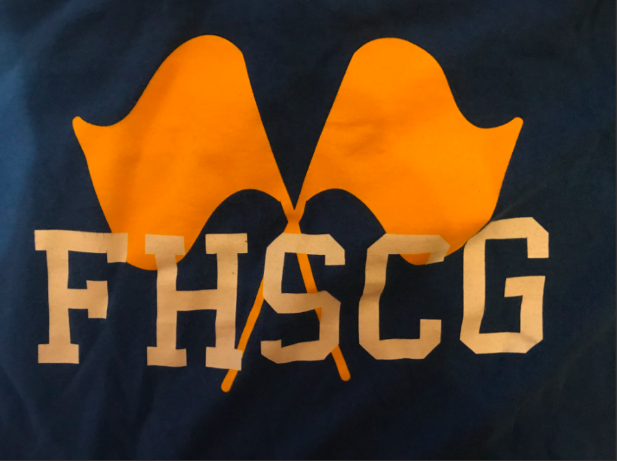 The Color Guard logo of the summer uniform shirt of the 2018 season of Marching Band.