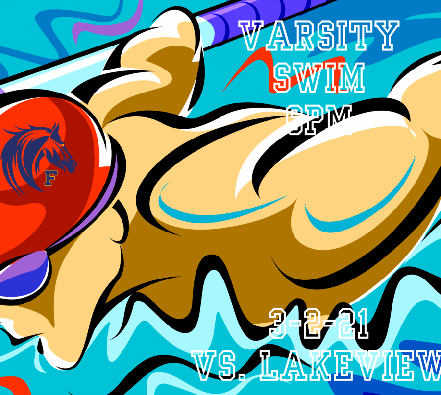 Swim & Dive Boys Varsity vs. Lakeview - Live 6PM 3-2-21