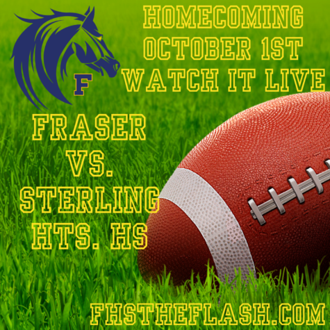 Varsity Football vs. Sterling Hts. Homecoming Game 10-1-21 7PM