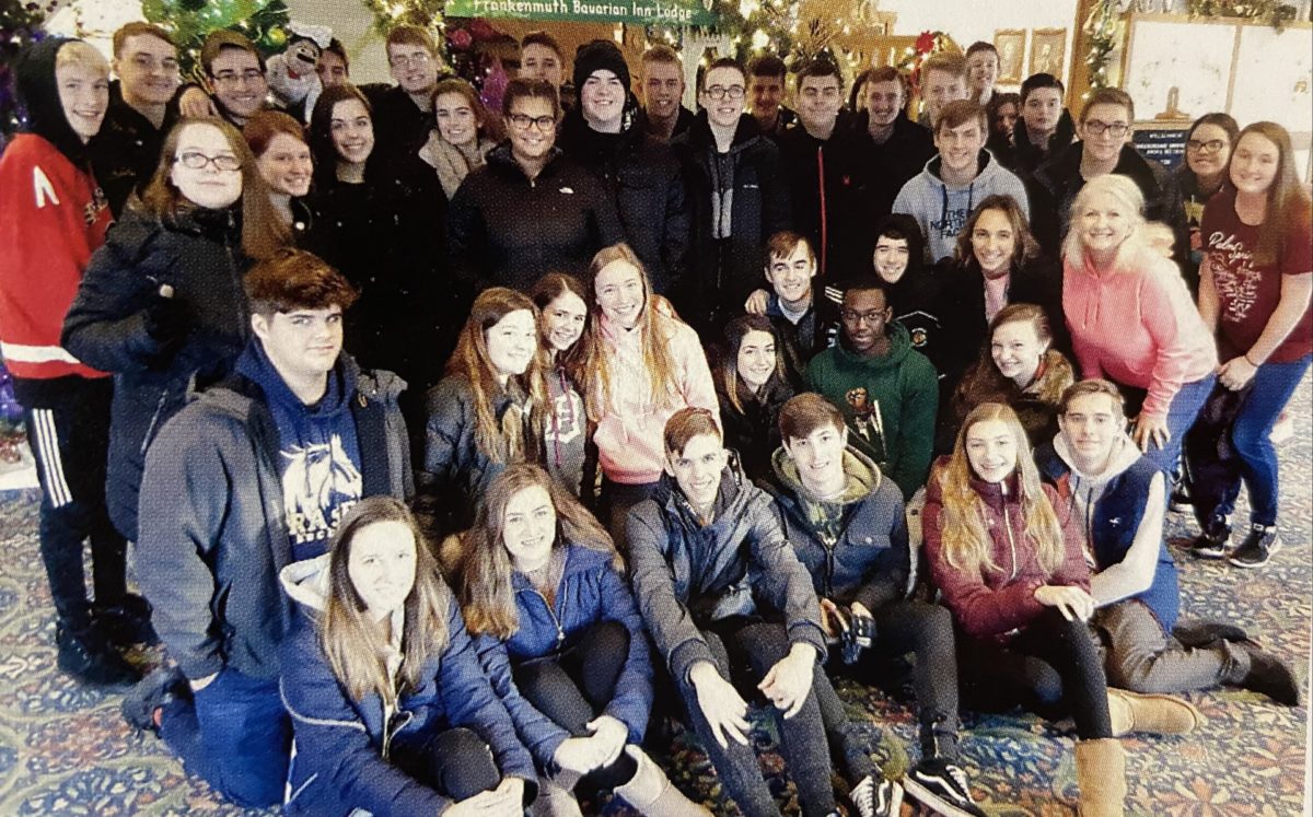 Pictured: 2019 German class spends a day in Frankenmuth to explore town and look at German sights