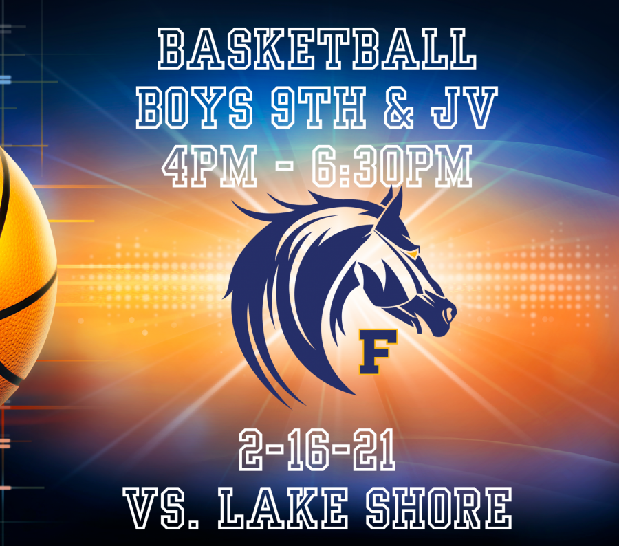 Boys Freshman and JV Basketball live 4p-6:30p 2-16-21