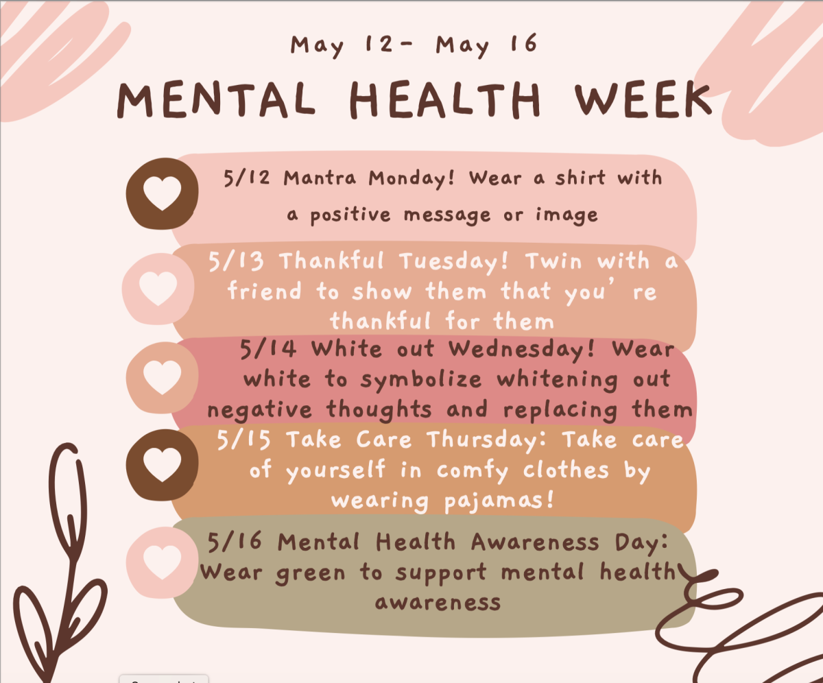 Mental Health Awareness Month & Spirit Week