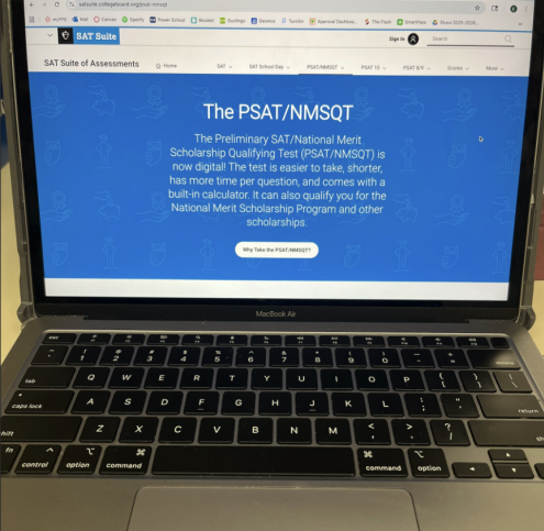 The testing site of the PSAT.